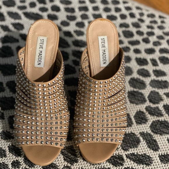 Steve Madden Platform Cutout Wedge Heeled Sandal - Picture 3 of 4